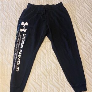 Under Armour Mens Black Sweat Pants XL